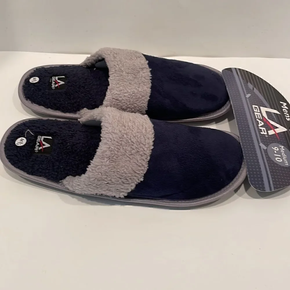 NWT LA Gear House Slippers Men's Size 9/10